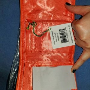 Vera Bradley petite trifold wallet pixie confetti